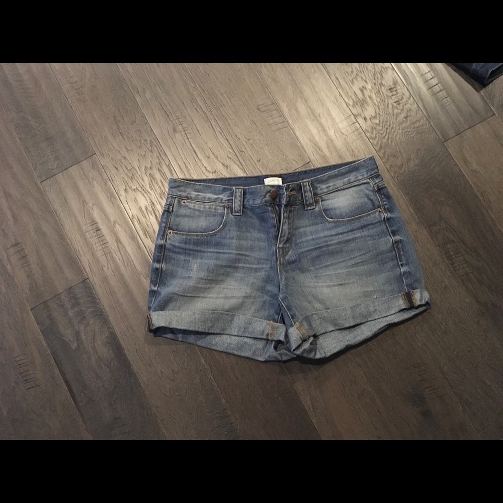 Jcrew denim shorts